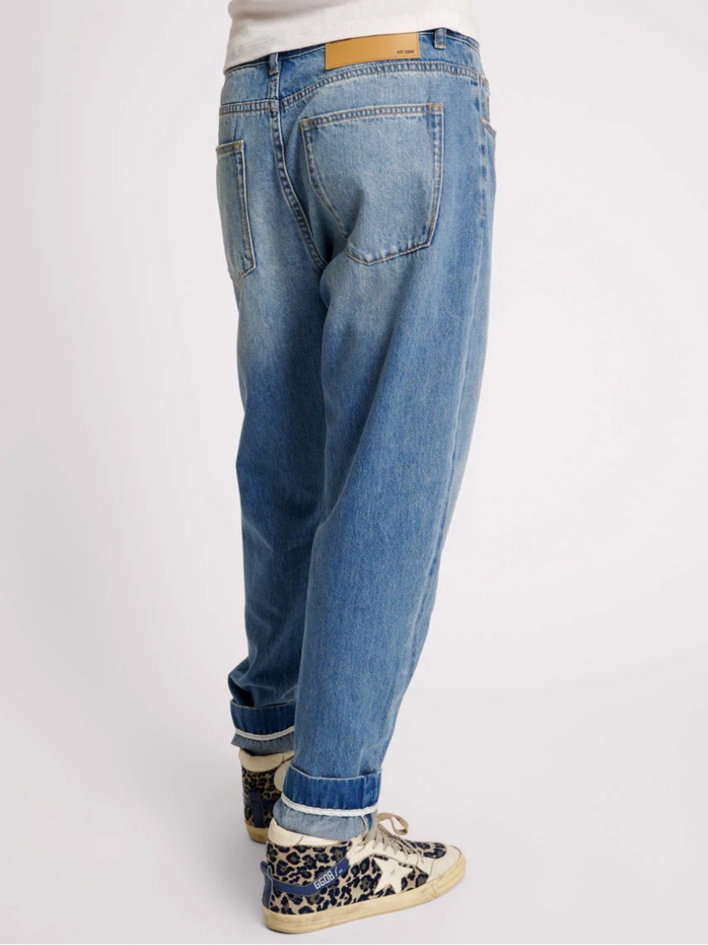 One Teaspoon Pacifica Boyfriend Jeans - Blue Denim